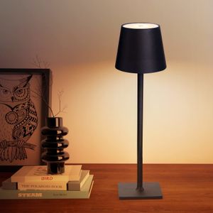 Decorative Objects Figurines IRALAN Table lamp for bedroom Rechargeable Wireless touch Camping candle Creative rechargeable USBC desk 230901
