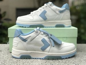 Ow Light Blue White Sb Dnks Low Designer Sports Shoes Casual Skates Outdoor Trainers Sports Sneakers Top Quality Fast Delivery With Original Box