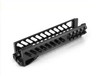 Acessórios de alumínio super fino gota em mlok handguard picatinny ferroviário float escopo tático montagem aaccessories para 4 dhcarfu dhi8v