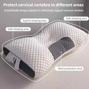Pillow Cervical Orthopedic Neck To Help Sleep And Protect The Household Soybean Fiber Massage Core 230901