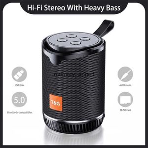 Alto-falantes portáteis TWS Alto-falante sem fio Bluetooth Alto-falante Subwoofer ao ar livre à prova d'água Mini alto-falante portátil FM Rádio TF AUX USB Alto-falantes HKD230904