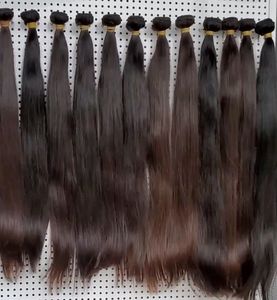 absolute gorgeous american hot trend single donor cuticle aligned raw burmese natural straight weave 4 bundles Quick deal