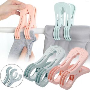 Storage Boxes Beach Towel Clip Quilt Drying Plastic Clothespins Strong Grip Holder To Dry Laundry On Clothesline Reusable Moving