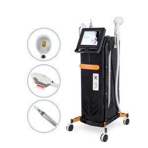 Latest Painless Hair Pigment Removal Pain-free Machine 3 Handles OPT+808+Picosecond Laser Machine Skin Improvement Face Firming Beauty Machine for All Skin Color