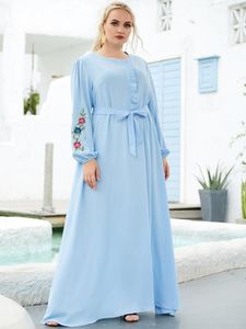 Roupas étnicas Ramadan Eid Moubarak Robe Longue Abaya Dubai Turquia Árabe Muçulmano Vestidos Longos para Mulheres Kaftan Marroquino Ajuda