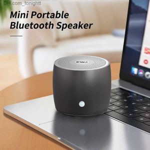 Portable Speakers EWA Mini Bluetooth Speaker German Bass Portable Wireless Speaker IPX5 Waterproof Metal Body Music Box Loud Sound Noise Reduction Q230904