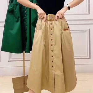 Saias cintura alta retro midi saia feminina meninas streetwear 90s lolita roupas coreano moda longo tutu estilo preppy y2k preto