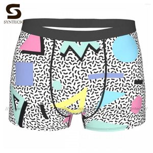 Cuecas Arte Cueca Bolsa Trenky Poliéster Tronco Impresso Stretch Man Boxer Brief