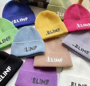 Koreansk stickad hatt herrar och kvinnors avslappnade all-matchande ullhatt online påverkare mäns utomhus stickade hatt beanie hattar