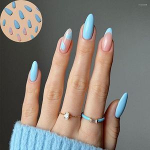 Fałszywe paznokcie Manicure Manicure Fake Fałszna, odłączona głowa pełna pokrywa paznokcie