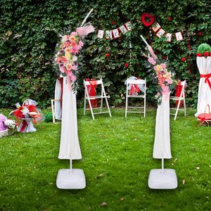 Suporte de fundo de flores decorativas para balão de cerimônia de arco de casamento