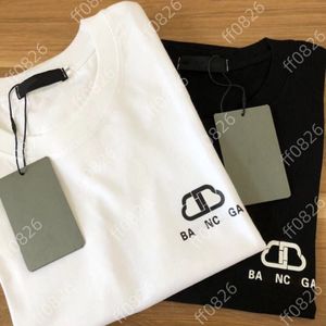 2023 Paris Men's Tops Tees Summer Ny högkvalitativ kortärmad varumärkesdesigner BB T -shirt Men's Women Round Neck Luxury Balenciga Tops