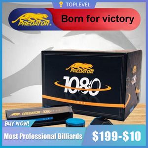 Acessórios de bilhar Original PREDATOR 1080 Pure Chalk Billiard Pool Cue Chalk 5pcs Blue Carom Snooker Chalk Professional Player Cue Chalk 230901