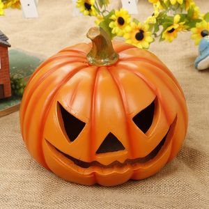 Decorative Objects Figurines Kreatif Halloween Dekorasi Labu Membuka Pindah Rumah Baru Hadiah Resin Kerajinan 230904