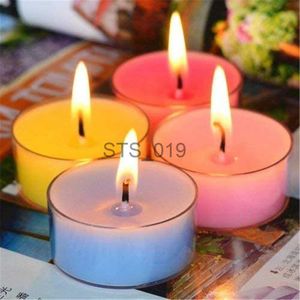 Diğer sağlık güzellik ürünleri 20 set yuvarlak mum kalıp tealight kavanoz boş kasa plastik berrak fincan mum kolu zanaat kiti diy balmumu kavanozu tealight aksesuarları x0904