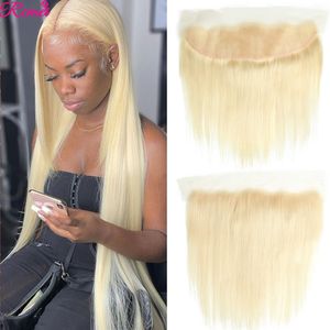 Lace Wigs Rcmei 613 Blonde Color Brazilian Straight Hair Lace Front 13x4 Top Frontal Remy Hair 1B/613 Lace Frontal Closure With Baby hair 230901