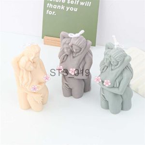 Other Health Beauty Items 3D Reusable Romantic Portrait Lovers Silicone Candle Mold Craft Aromatherapy Plaster Home Decoration Wedding Gifts x0904