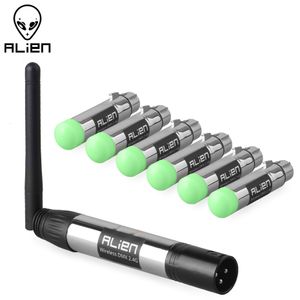 Altri accessori Flash ALIEN DMX512 Controller Dfi Ricevitore trasmettitore wireless 2.4G per discoteca DJ Party Bar Stage Par Fascio di testa mobile Illuminazione laser 230904