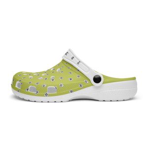 DIY Buty Kapcieczki męskie Women Niestandardowy Wzór prostotę Pea Green Treners Treakers 86909 36-45