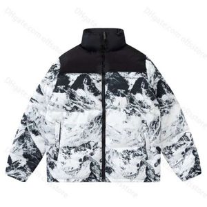 NF Parkas Northe Face Puffer Jacket Mens Nort Face Down 재킷 패치 빨간 코트 야외 스탠드 칼라 느슨한 두꺼운 자수 423