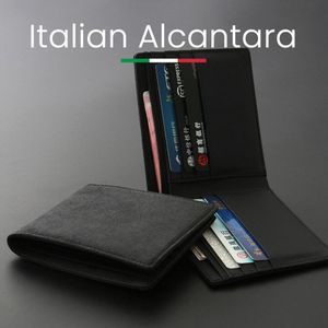 Filing Supplies Wallet Women Man Card Holder Bag Luxury Artificial Leather Slim Cards Small Thin Package 230901