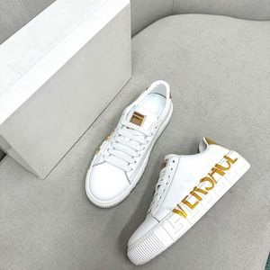 Seashell Barock Greca Sneakers Designer Män Shoe Low-Top Lace-Up Sneaker Luxury Brand Casual Shoes Fashion Outdoor Runner Trainer B1