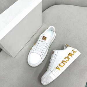 Seashell Baroque Greca Sneakers Designer Men Shoe Low-Top Lace-Up Sneaker Luxury Marka Casual Buty Modna Moda Outdoor Trener B1