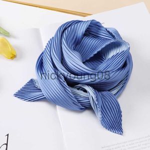 Pendant Scarves Solid Color Headbands Crinkle Neck Scarves Women Long Headband Hair Scarfs Fashion Hairband Skinny Bag Scarf For Ladies 10*130CM x0904