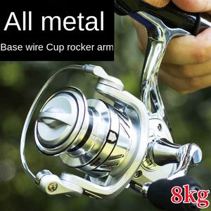 Fly Fishing Reels2 Spinning Wheel Remote Cast All Metal Vessel Line Sea Anchor Reels Tools 230904