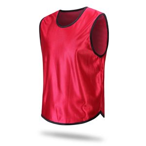 Other Sporting Goods Men Kids Soccer Training Jerseys Sport Kits Against Vest Football Waistcoat Team Group Tops Shirts Breathable Custom Draw Print 230904