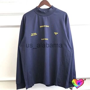 Erkek Hoodies Sweatshirts Uzun Kollu Mürettebat Boyun İsa Kral Sweatshirts Erkek Kadın Boyama Baskılı Hoodie Gevşek 2022 YE TUR TEK TÜRÜ