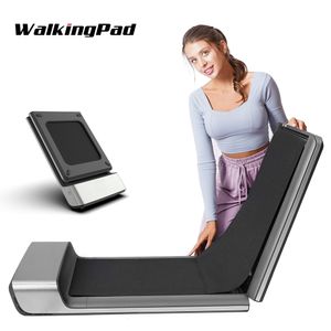 Steppers WalkingPad P1 Thin Folding Electric Treadmill Foldable Walking Pad RemoteAPP Control Cinta De Correr treadmil Fitness for Home 230904