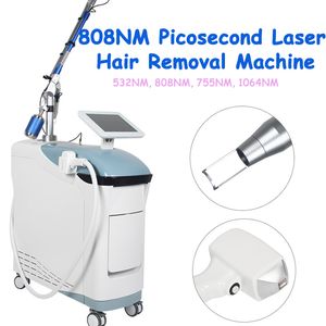 808 Maszyna laserowa Diode Odmładzanie skóry bezbolesne włosy Usuń Pico Laser Ance Usuń sprzęt kosmetyczny