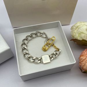 Projektant biżuterii gruba łańcuch Cool Bracelets 18K Złoty Srebrny Hip Hop Tale