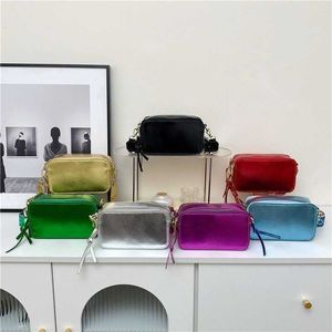 Womens High Quality Designer Bag M Letter Snapshot Luxury Bag Candy Colours Texture Camera Bag Ladies Shoulder Bags Famous Small Crossbody Purse Handbag