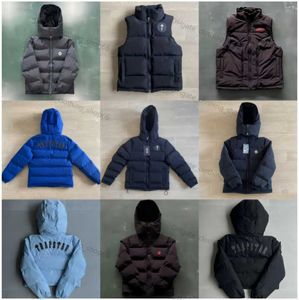 Giacche da uomo Giacca invernale da uomo Trapstar Aw20 Irongate trapuntata con cappuccio da donna calda vintage corta qualità ricamata con scritte cappotto Gh abbigliamento