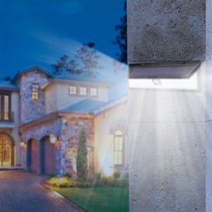 Outdoor Solar Flood Lights Wall 118 LED with Motion Sensor Wide Angle Waterproof Outdoors Security Lights Garage Patio Garden Driv225E