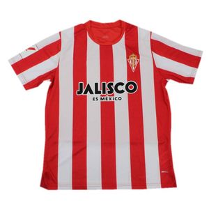 2023/24 Sporting de Gijon Soccer Jerseys 2024 Campos Queipo Campu J. Varane Shirts Mens Diego S. J. Otero Djuka Izquierdoz fotbollsuniformer