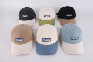 Harajuku Basebal Hat Erkekler Pata Tasarımcı Şapka Moda Beyaz Beyzbol Kapağı Tapkalar Mektup Yaz Snapback Snapback Sunshade Sport Hafif Renkli Gökkuşağı Plaj Bonnet GORROS