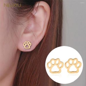 Stud Earrings Neixiu S925 Sterling Silver Animal Dog Selling Fashion Simple Personality Women Jewelry Gift Wholesale