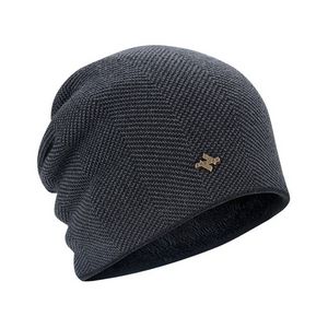 Solid Color Men Winter Warm Caps New Adult Unisex Knitted Casual Beanies Skull Cotton Wool Hats Outdoor Gorros HCS344