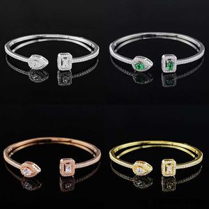 Charm Bracelets Luxury Butterfly Rose Gold Silver Color Adjustable Open Bracelet Bangle for Women Wedding on Hand Jewelry R230905