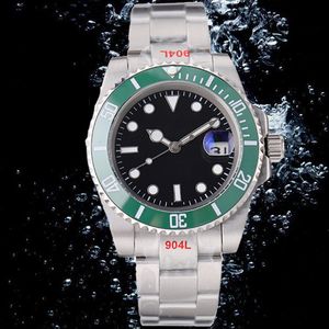 submarine mens watch automatic fashion designer watches montre 41mm 904L stainless steel Gliding clasp wristwatches sapphire luminous With box waterproof