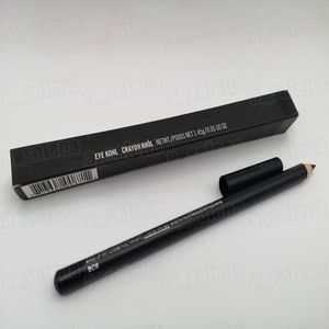 Märke crayon eye blyerts svart smälter eyeliner kohl med låda lätt att bära långvarig naturlig kosmetisk maquillage ögonfoder penna