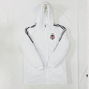 Besiktas Erkekler Down Winter Leisure Sport Ceket Uzun Kollu Giyim Moda Ceket Dış Giyim Puffer Parkas Takımı Amblemleri Özelleştirilmiş