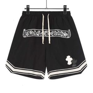 Mode Heren Luxe Shorts Designer Klassieke Man Vrouw Rijbroek Sportbroek Letter Sanskriet Kruispatroon Korte Broek Sport Katoenen Broek Q118