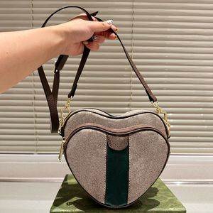 Mulheres sacos de ombro saco da cintura coração amante estilo crossbody sacos corrente vaidade caso cosmético designer moeda bolsa bolsa