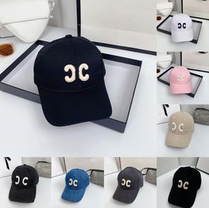 Cel Ball Caps Luxury Designer Mens Womens Baseball Cap 4 Seasons All-match Fashion Brand Letter Embroidery Fitted Hats Outdoor Sport Sunhat Adjustable Hatband