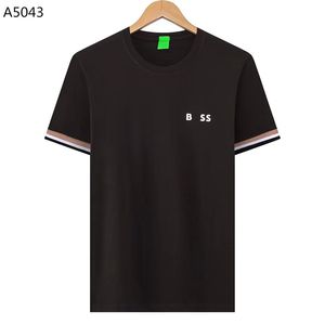 T-Shirts für Herren von Boss, hochwertige Mode, Herren-T-Shirt, Luxus-Polo, Rundhalsausschnitt, atmungsaktiv, Boss, Business-Hemd, Freizeit-T-Shirt, Herren-Oberteile, Designer-Hemden M-XXXL d8