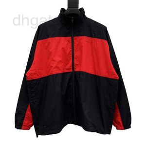 Kvinnorjackor Designer 2022 Spring New B Family Luxury Fashion Svart Logo Logo Men's and Windbreaker Charge Coat Oh4j